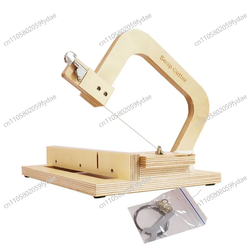 Soap Cutter Wire - Nieuwe volledig houten handgemaakte koudezeep snijtafel
