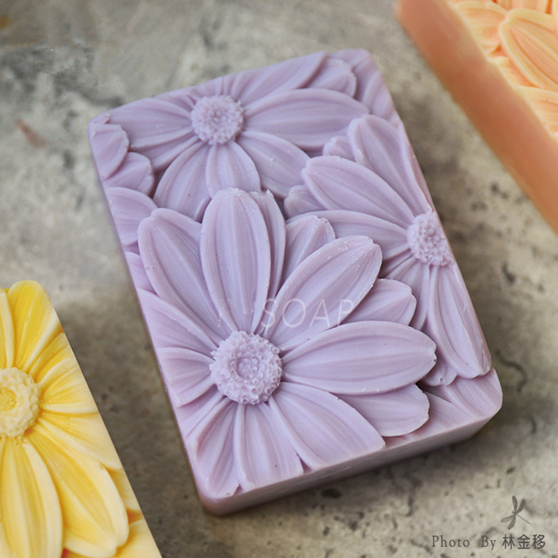 Soap Making Instructions - Nieuwste!! !3d Elegante Zonnebloem Zeep Schimmel
