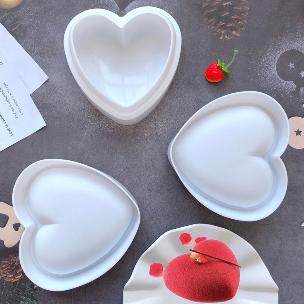 Soap Making Jelly - Hartvormige siliconen mal 3D diamanten liefde