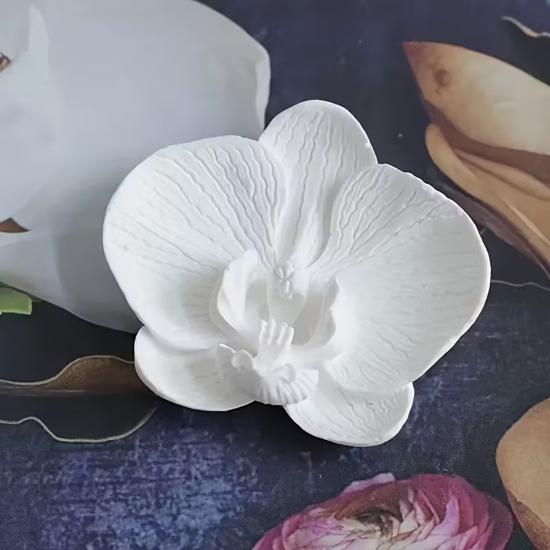 Soap Making Jug - 3D Vlinder Orchidee Siliconen Kaarsvorm Aromatherapie
