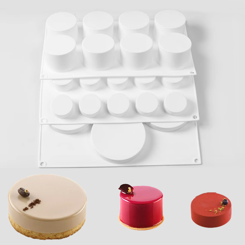 Soap Making Activity - Cilindrische Franse Mousse Cakevorm Siliconen Chocoladevorm
