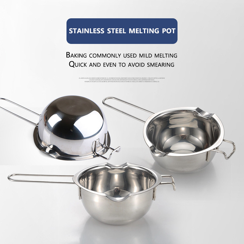 Soap Making Jug - Roestvrijstalen Wax Smeltkroes Lange Steel Geurkaars