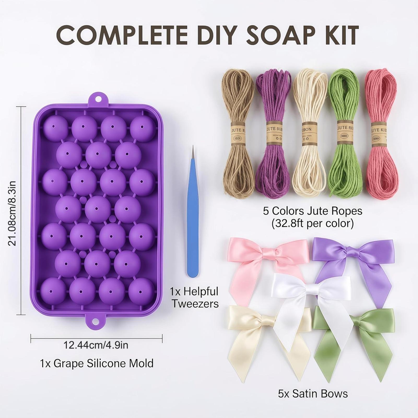 DIY Zeepmaakset Druivenzeepvor - Soap Making Instructions recensie en prijs