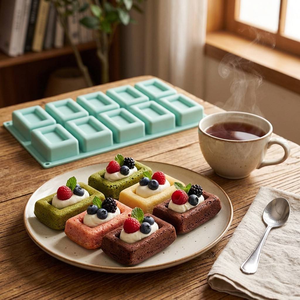Anti-aanbak 10-gaats rechthoek - Soap Making Jelly recensie en prijs