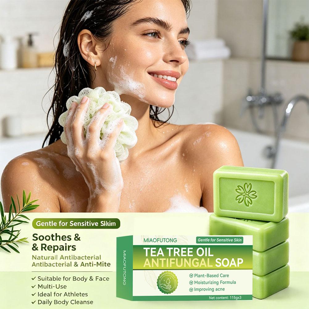 3 stuks Tea Tree Oil Soap Bar  - Soap Making Fragrance Oil recensie en prijs