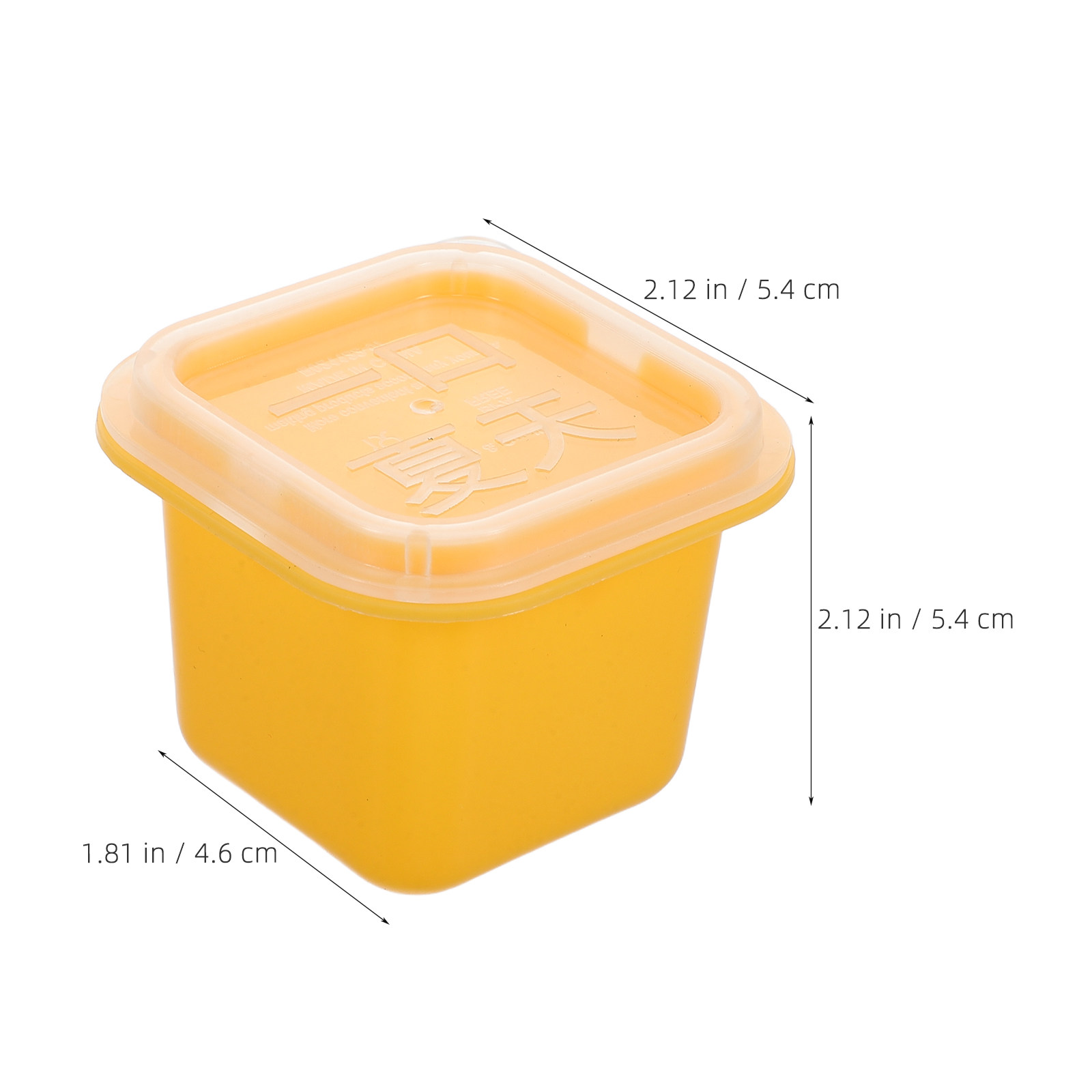 Vierkante ijsblokjesvorm, groo - Soap Making Jelly recensie en prijs