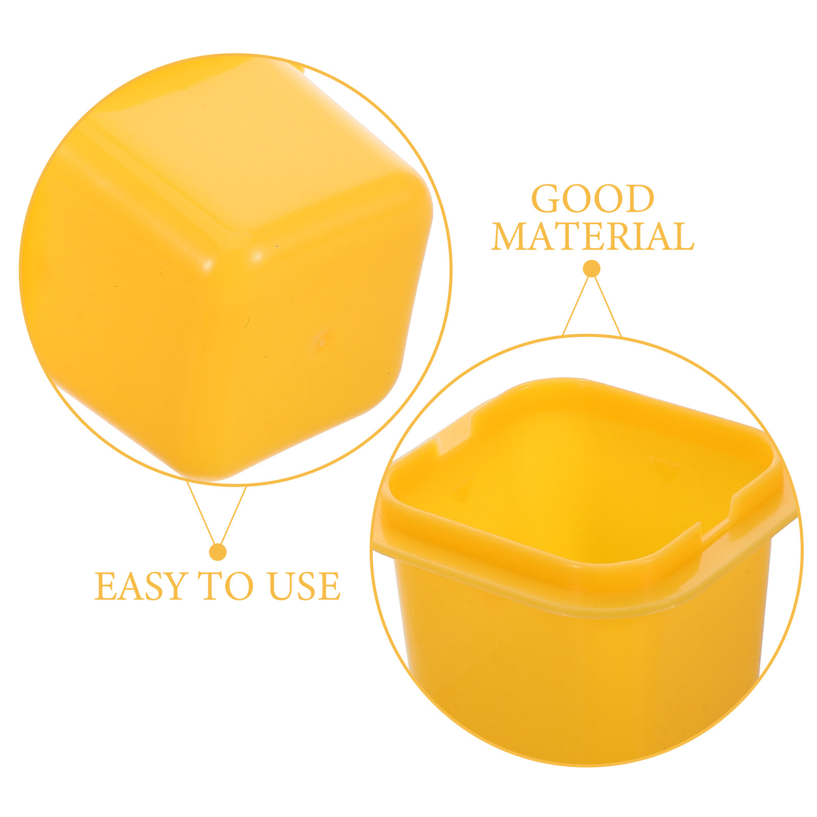 Vierkante ijsblokjesvorm, groo - Soap Making Jelly recensie en prijs
