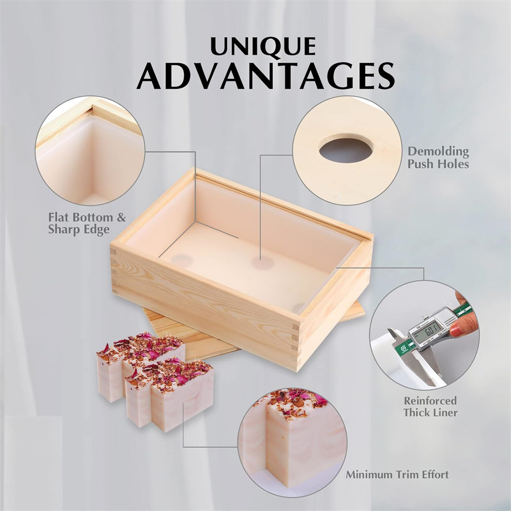 Grote zeepvormen Rechthoekige  - Soap Making Instructions recensie en prijs