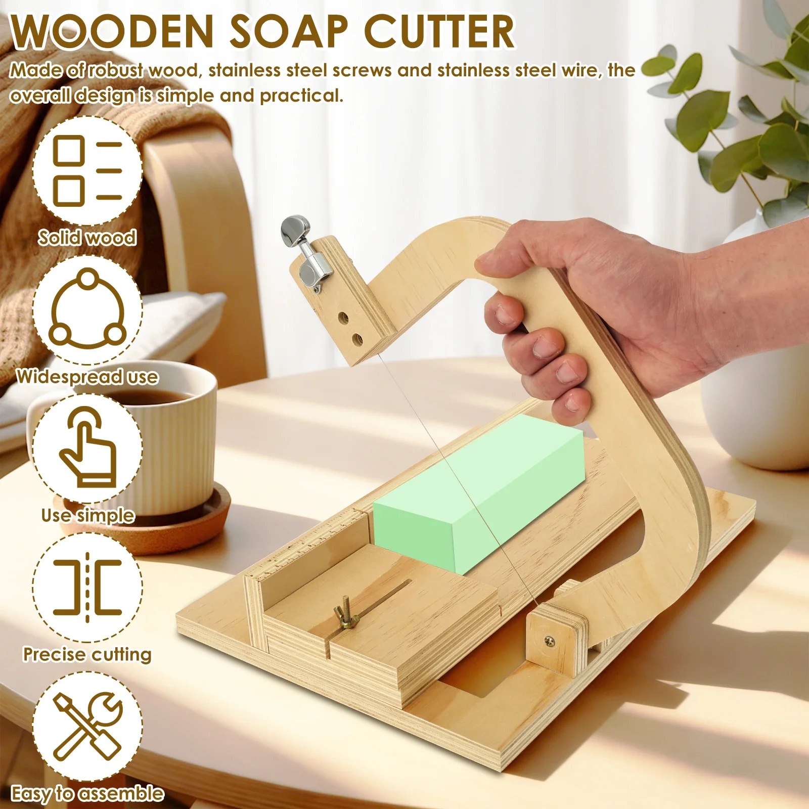Houten zeep snijder profession - Soap Cutter Wire recensie en prijs