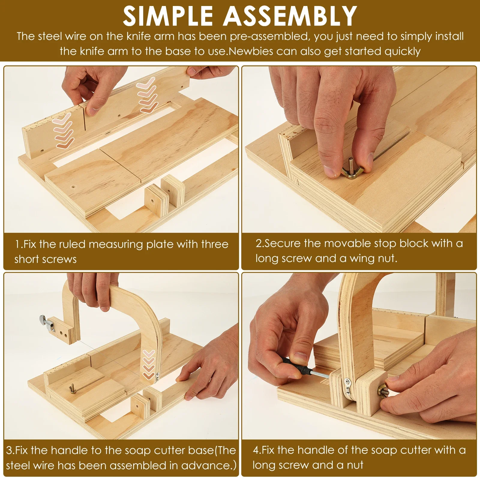 Houten zeep snijder profession - Soap Cutter Wire recensie en prijs