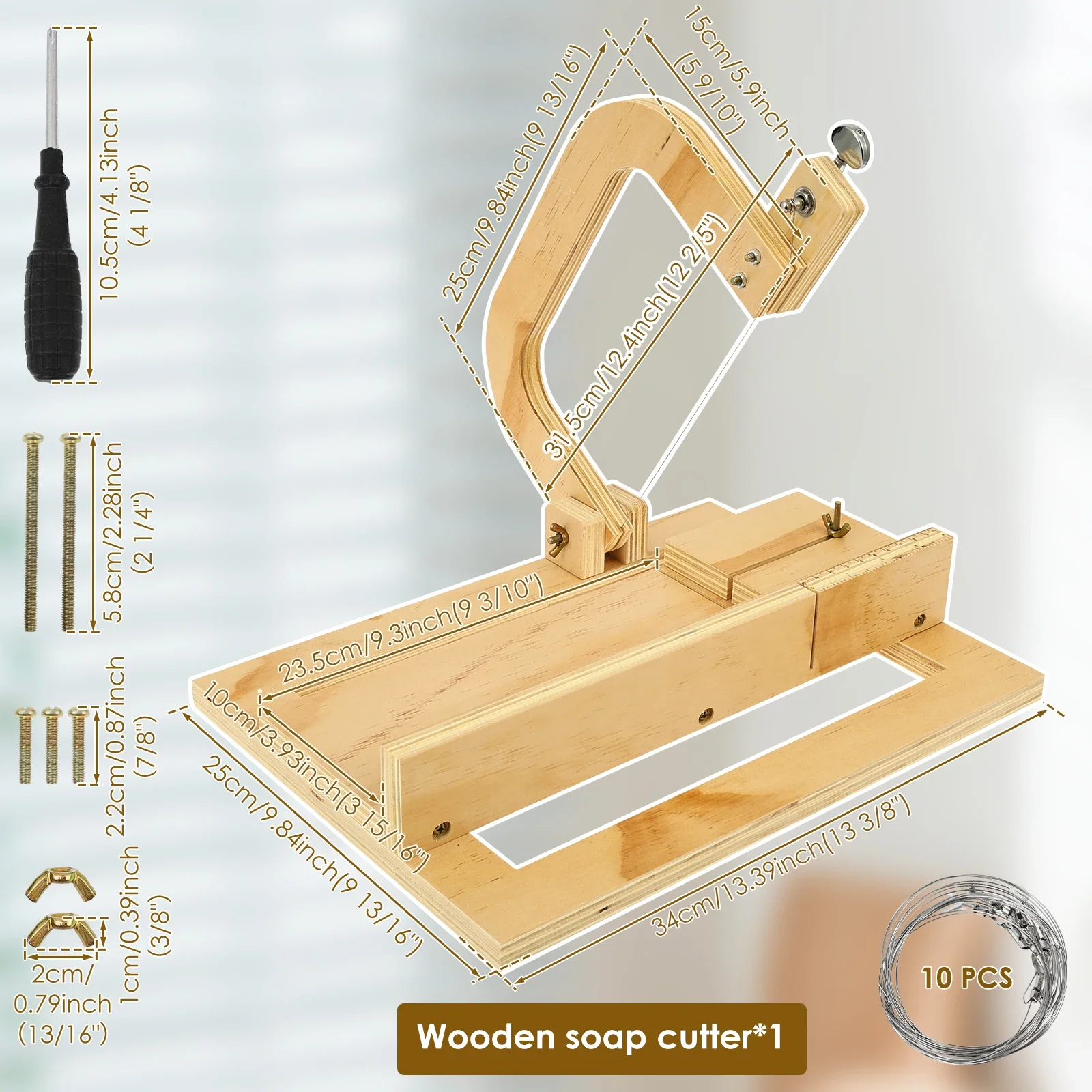 Houten zeep snijder profession - Soap Cutter Wire recensie en prijs