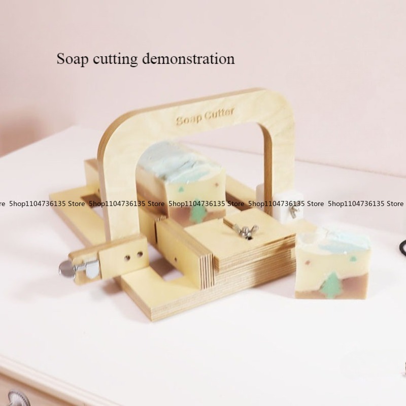 Volledig houten handgemaakte k - Soap Cutter Wire recensie en prijs