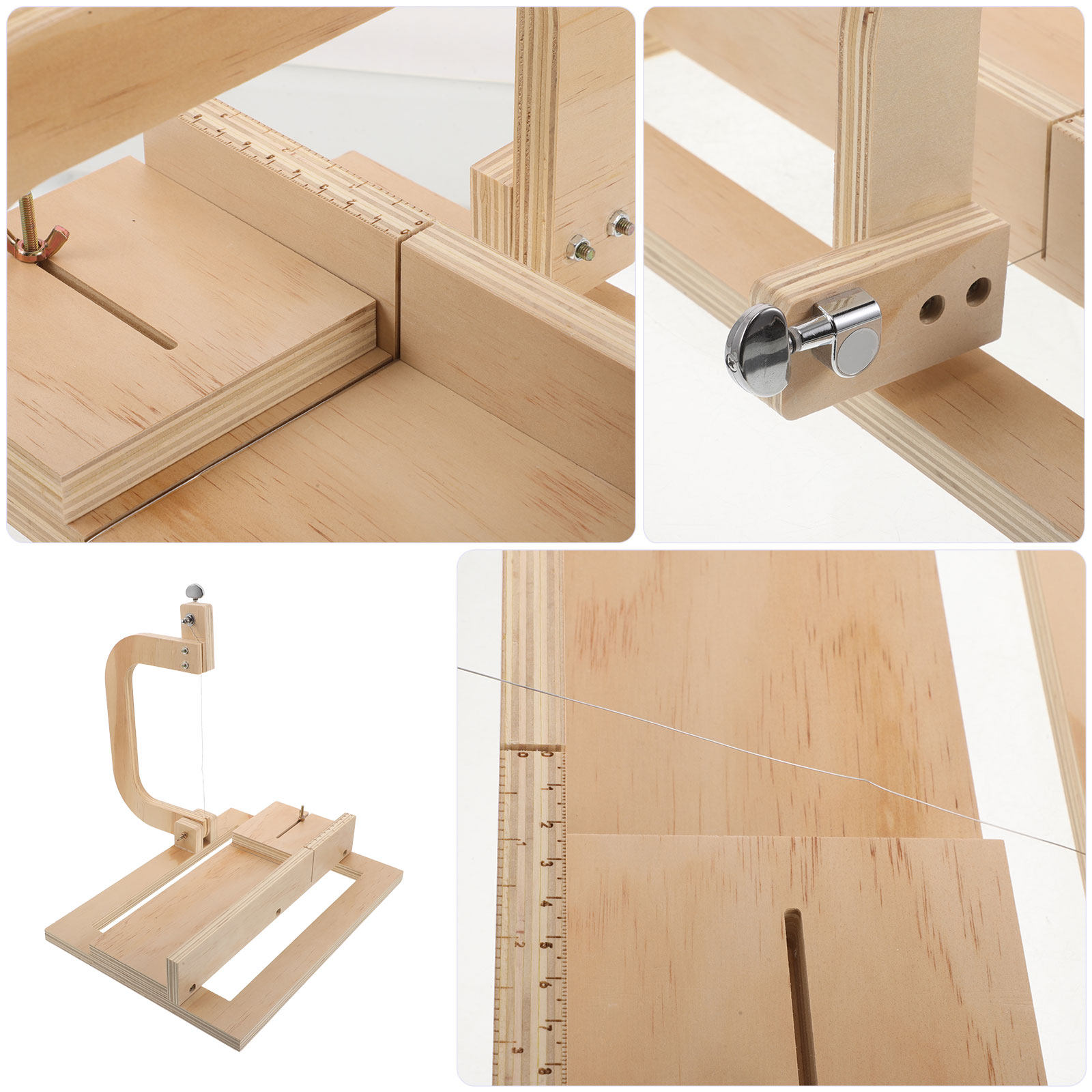 Verstelbare houten zeepblok sn - Soap Cutter Wire recensie en prijs