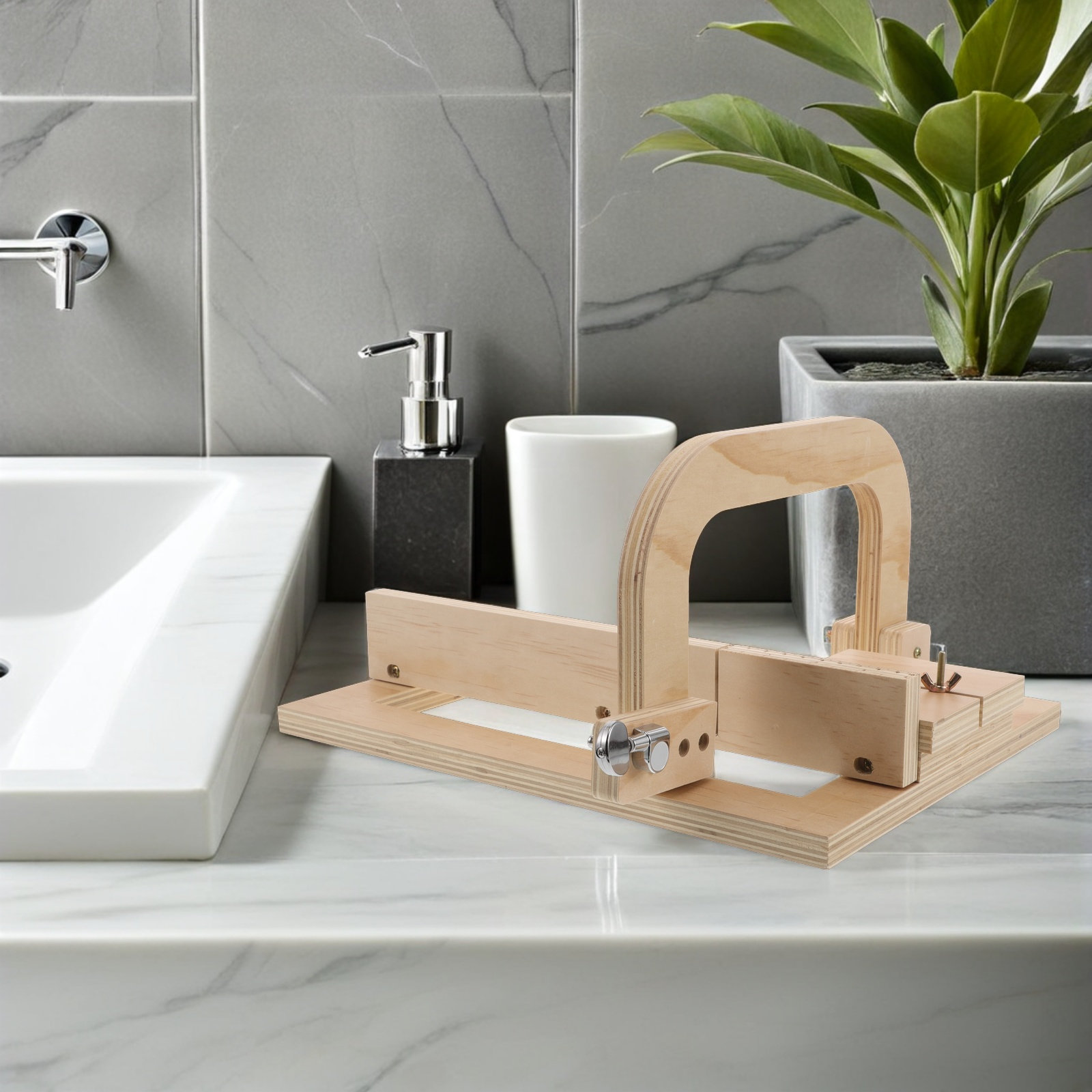 Verstelbare houten zeepblok sn - Soap Cutter Wire recensie en prijs