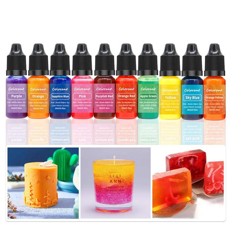 20 Kleuren 10Ml Kaarswas Pigme - Soap Making Jelly recensie en prijs