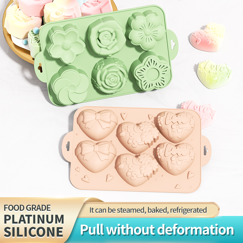 Siliconen zeepvorm, hartvormig - Soap Making Jelly recensie en prijs