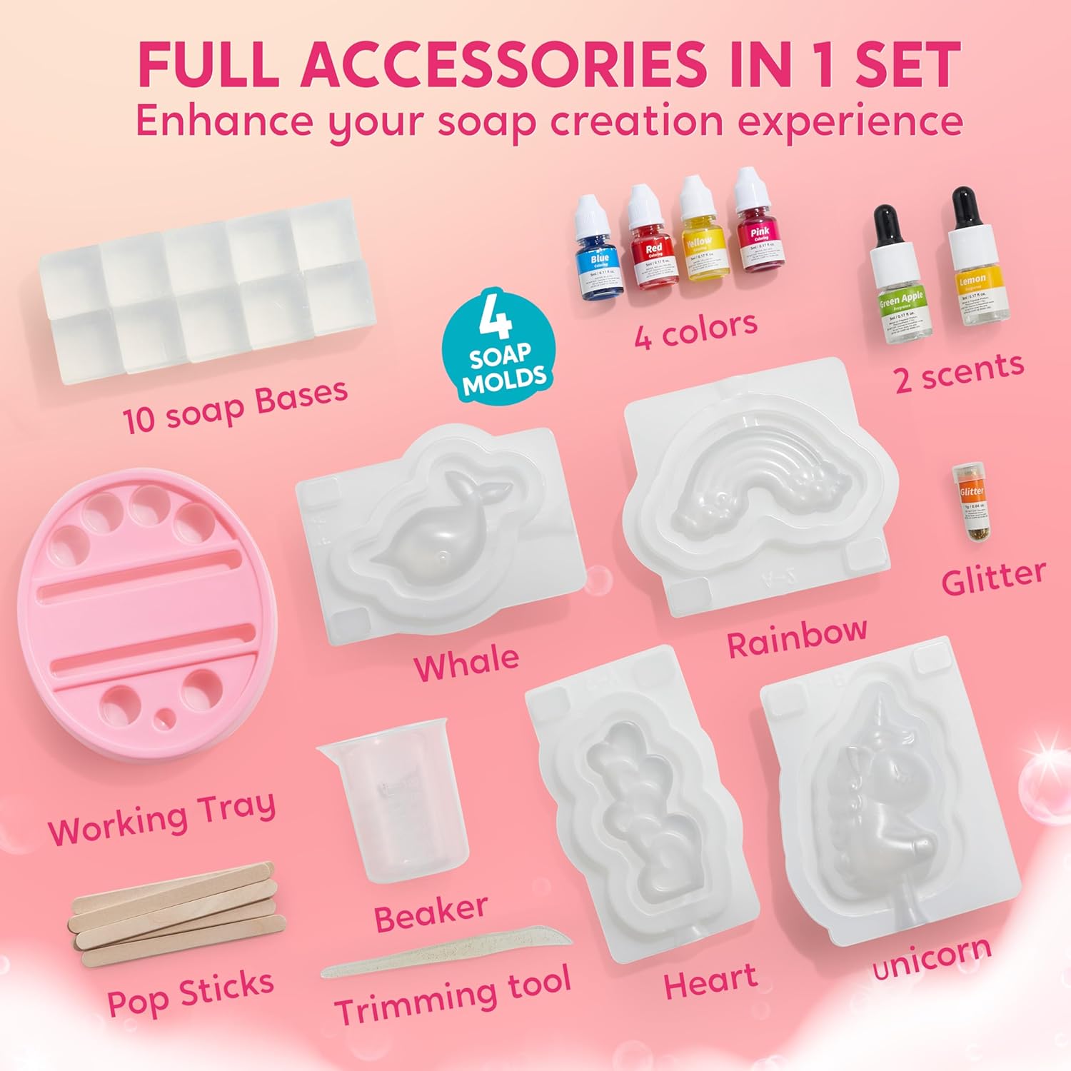 JOYFY Eenhoorn Zeep Maken Kit  - Soap Making Activity recensie en prijs