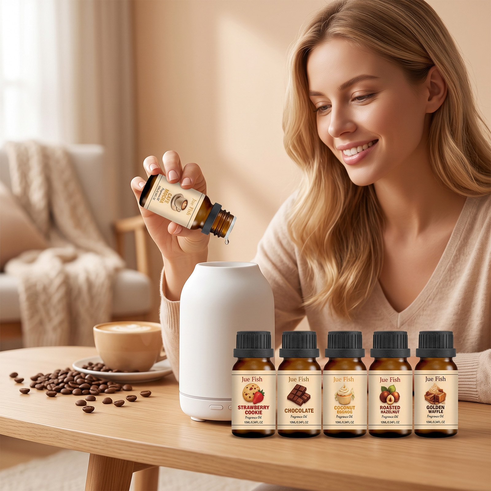 6-delige koffieshop geurolie s - Soap Making Books recensie en prijs