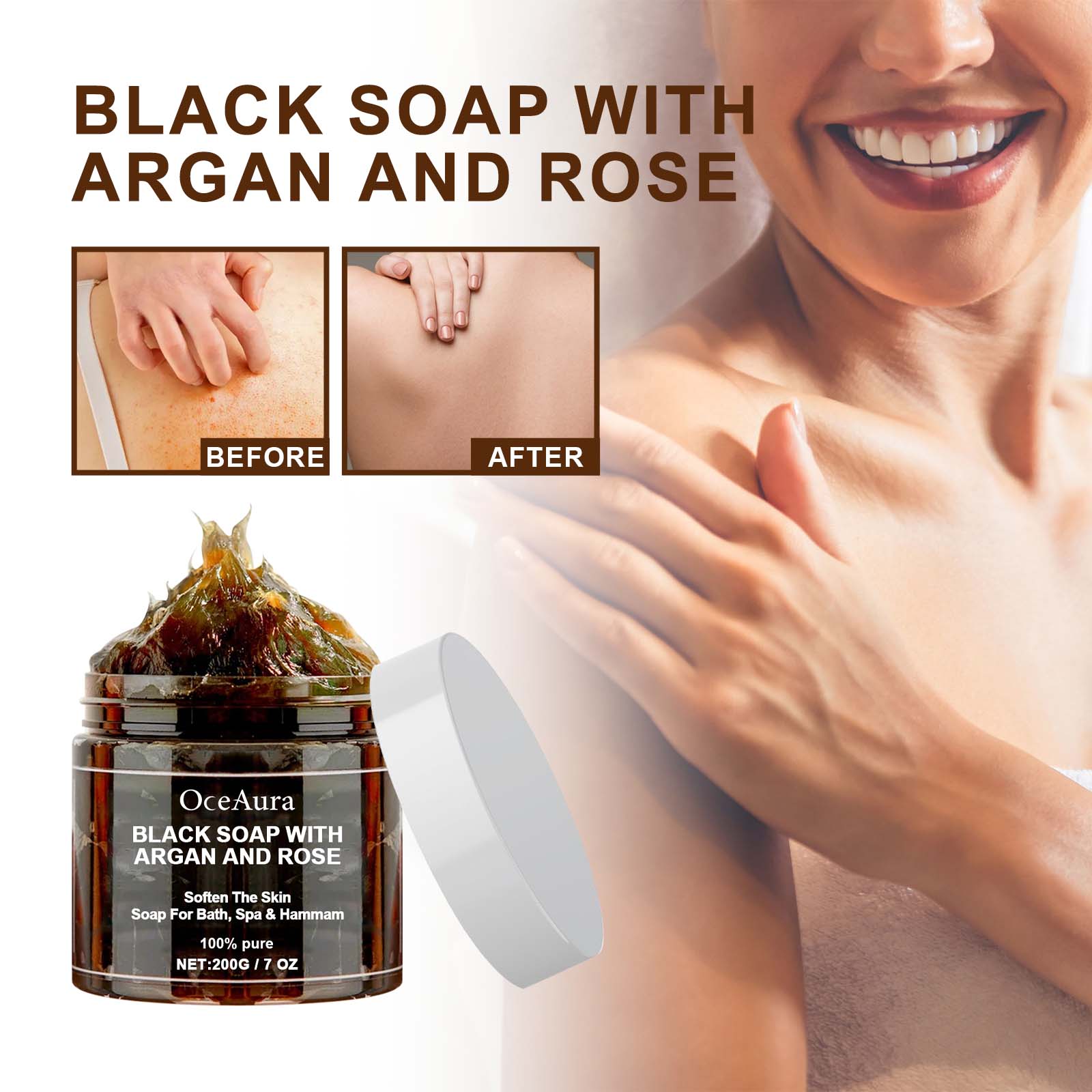 OCEAURA Zwarte Zeep Met Argan  - Soap Making Fragrance Oil recensie en prijs