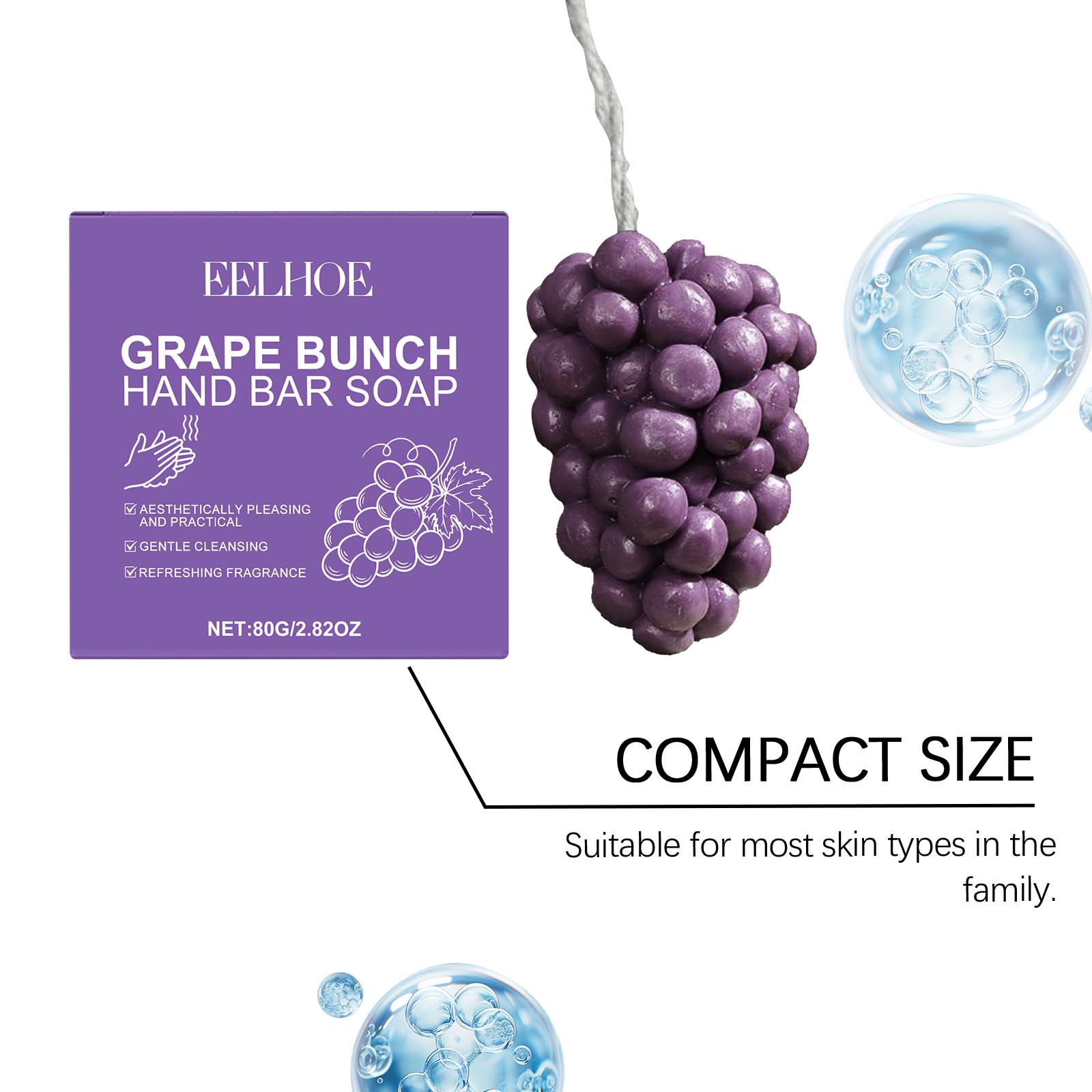 Eelhoe Grape Bunch Handzeep Di - Soap Making Fragrance Oil recensie en prijs