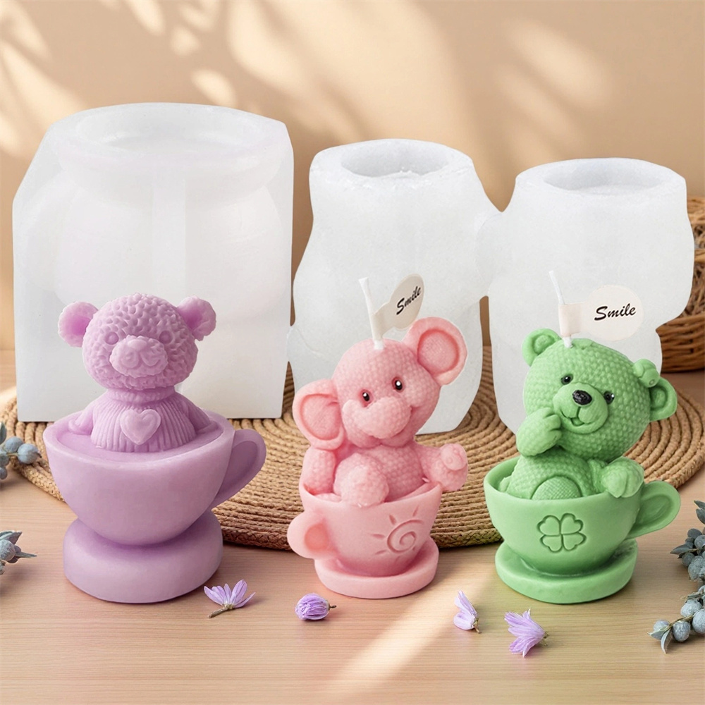 Teddybeer in Cup Siliconen Mal - Soap Making Jug recensie en prijs